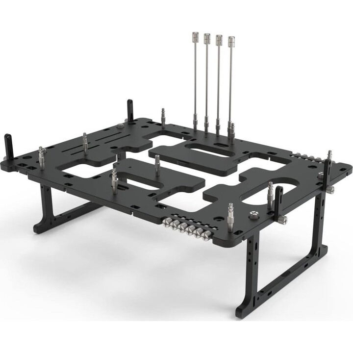 Streacom BC1 V2 Open Benchtable Schwarz Aluminium SFF PC Test Bench