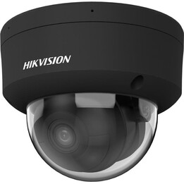 Hikvision DS-2CD2166G2H-ISU Cámara domo IR 6MP AcuSense DarkFighter 2.8mm Negra