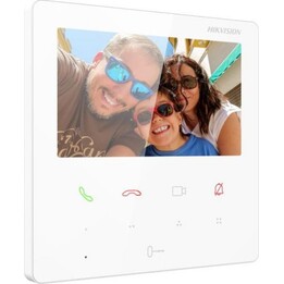 Hikvision DS-KH6110-WE1 Stazione interna per videocitofono IP 4,3 Wi-Fi, bianca