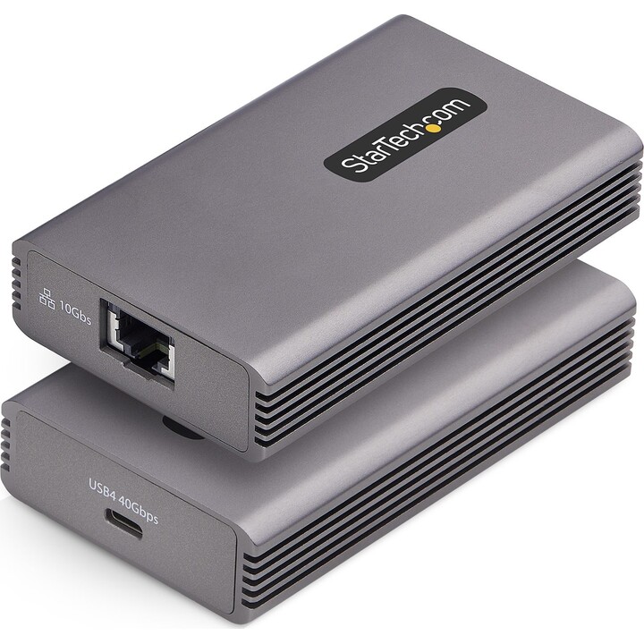 StarTech USB4-10GBE-ETHERNET Network Adapter Gray Thunderbolt 5 10GbE