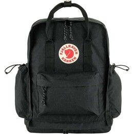 Fjallraven Kanken Outlong Urban Backpack Black 18L Vinylon F