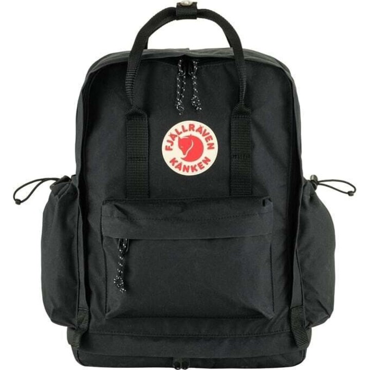Fjallraven Kanken Outlong Urban Zaino nero 18L Vinylon F