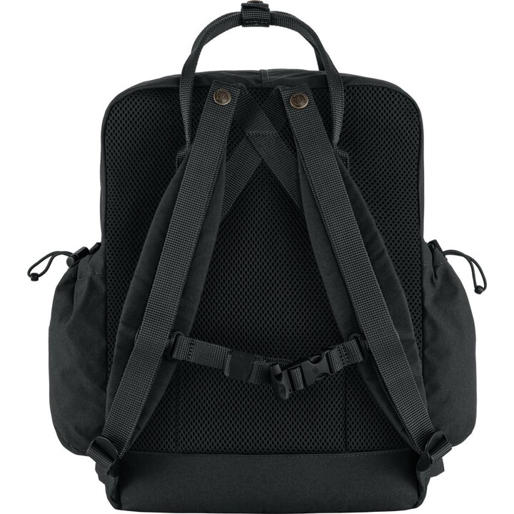 Fjallraven Kanken Outlong Urban Zaino nero 18L Vinylon F
