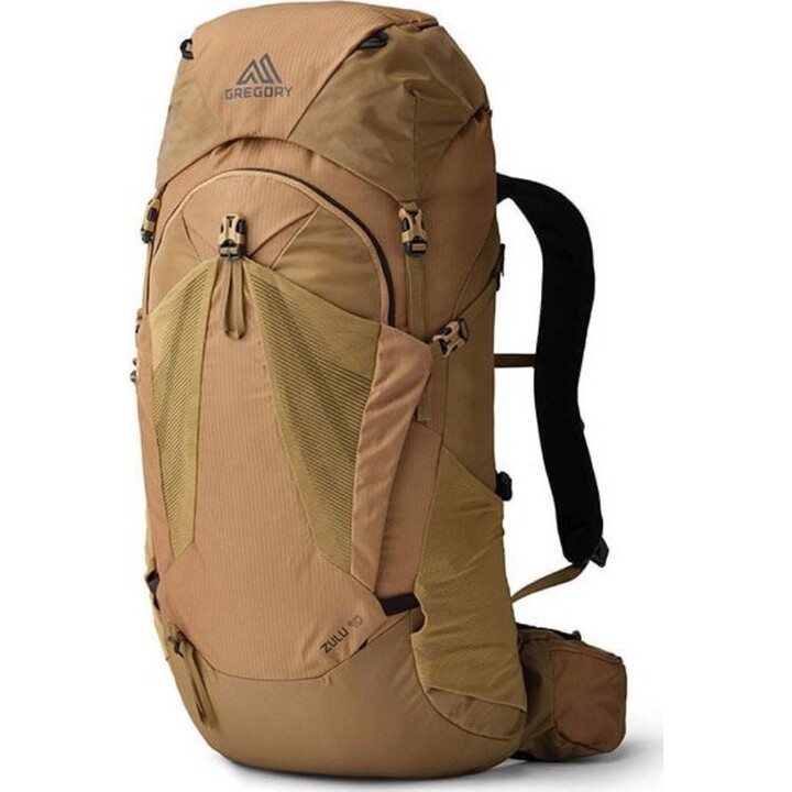 Gregory Zulu 40 Trekking Backpack Desert Tan 40L Size S M FreeFloat Suspension