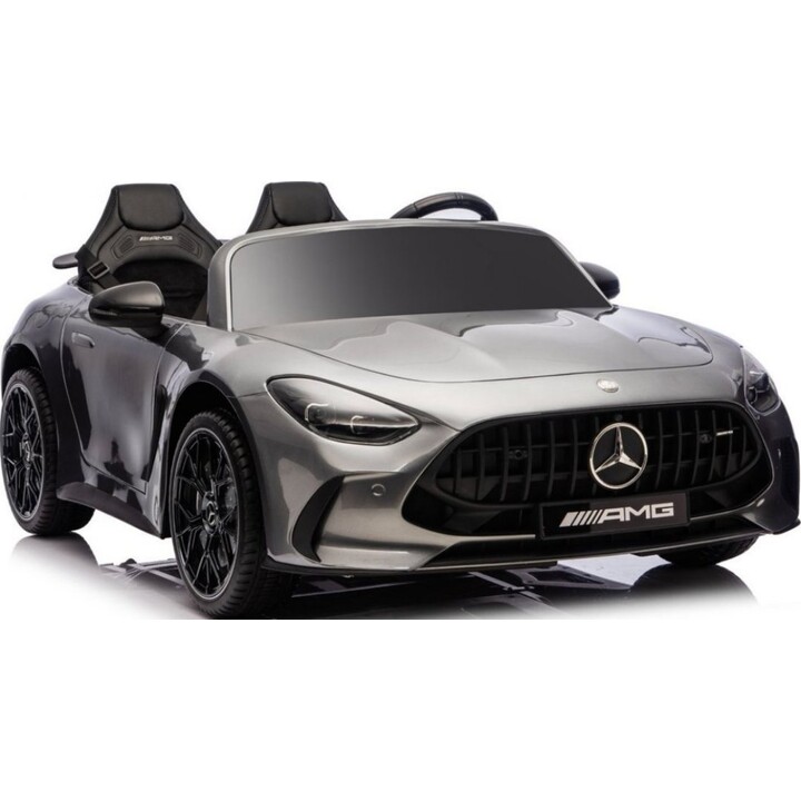 Mercedes GT63 AMG DK-GT63 Carro Elétrico Infantil com Tela LCD de 24V, Pintado de Cinza.