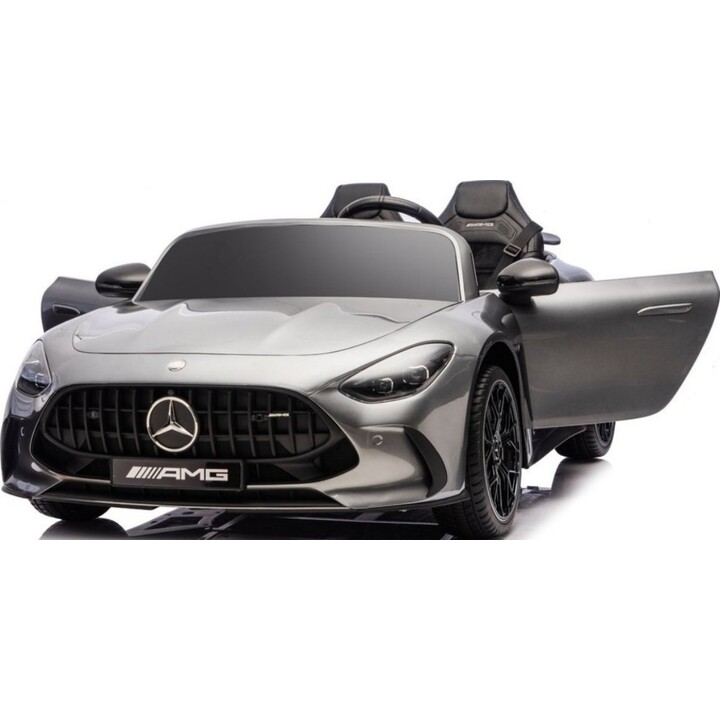 Mercedes GT63 AMG DK-GT63 Carro Elétrico Infantil com Tela LCD de 24V, Pintado de Cinza.