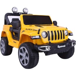 FT-938 Vehículo eléctrico a batería, pintado de amarillo, 4x4