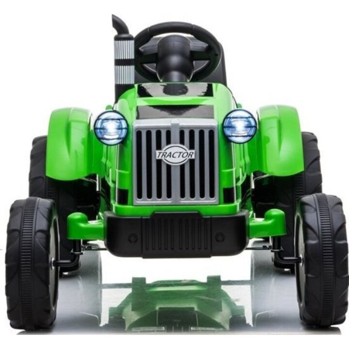 Trator elétrico com reboque CH9959 Verde