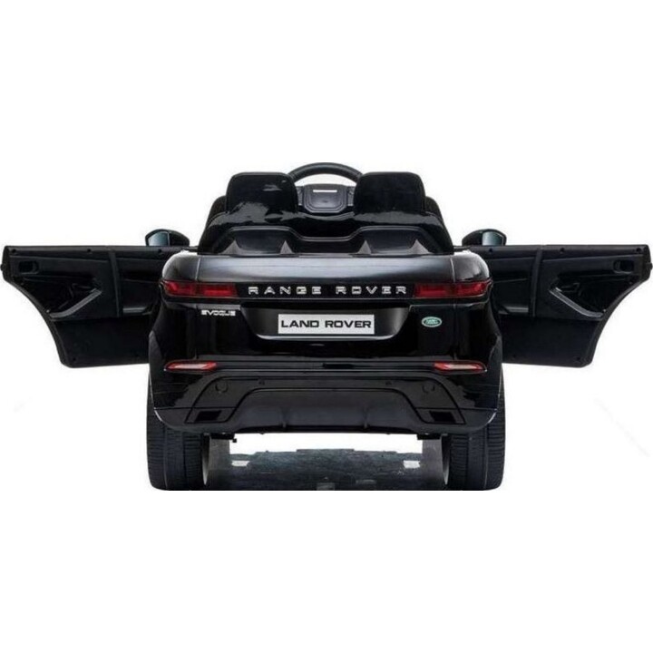 Range Rover Evoque con telecomando LED, batteria, auto nera