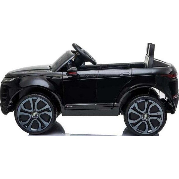 Range Rover Evoque with remote control LED, battery, black car