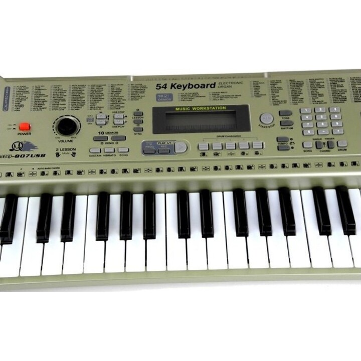 MQ807 Tastiera organo pianoforte + microfono USB