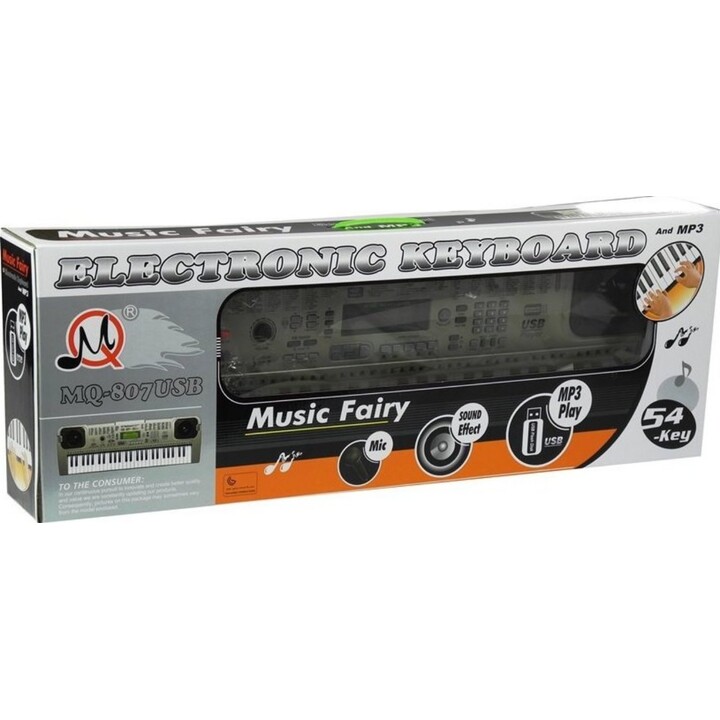 MQ807 Keyboard Organ Piano + USB Microphone