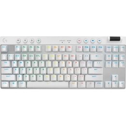 Logitech G PRO X TKL LIGHTSPEED Wireless Gaming Keyboard White GL Tactile Switch 50h
