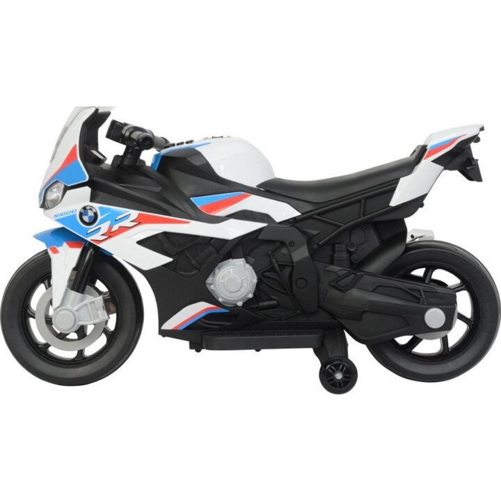 Luzes LED para motocicleta BMW S1000RR 2156, alimentadas por bateria, com função musical, cor branca.