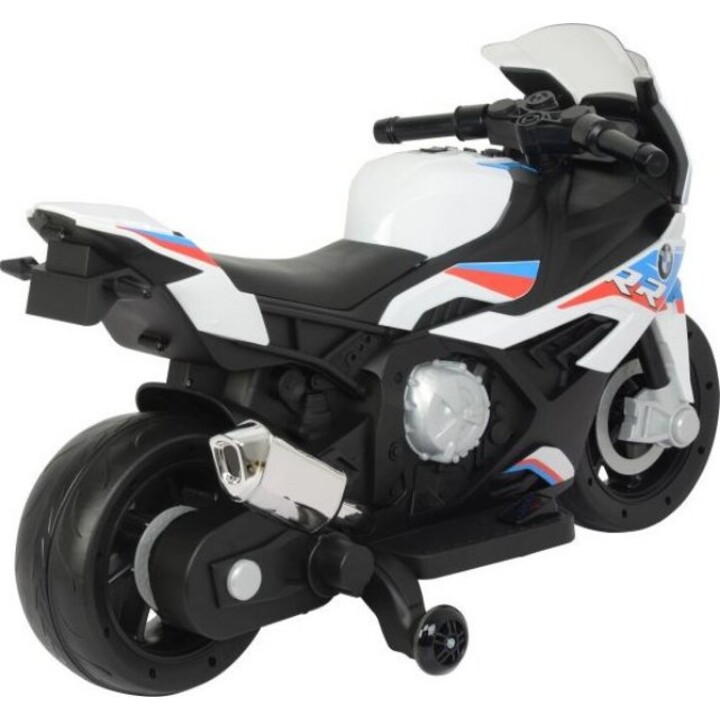 Luzes LED para motocicleta BMW S1000RR 2156, alimentadas por bateria, com função musical, cor branca.