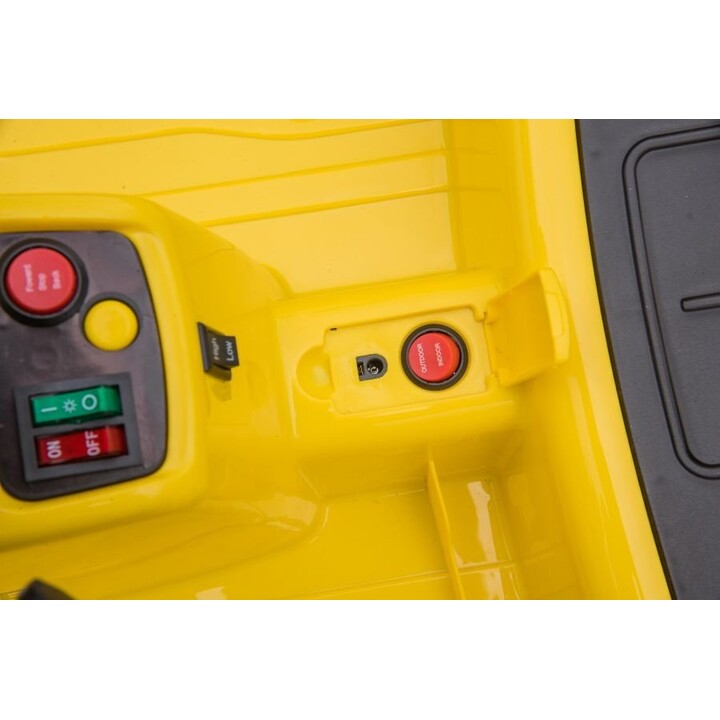 Luci a LED per veicoli GTS1166, alimentate a batteria e con telecomando, di colore giallo.