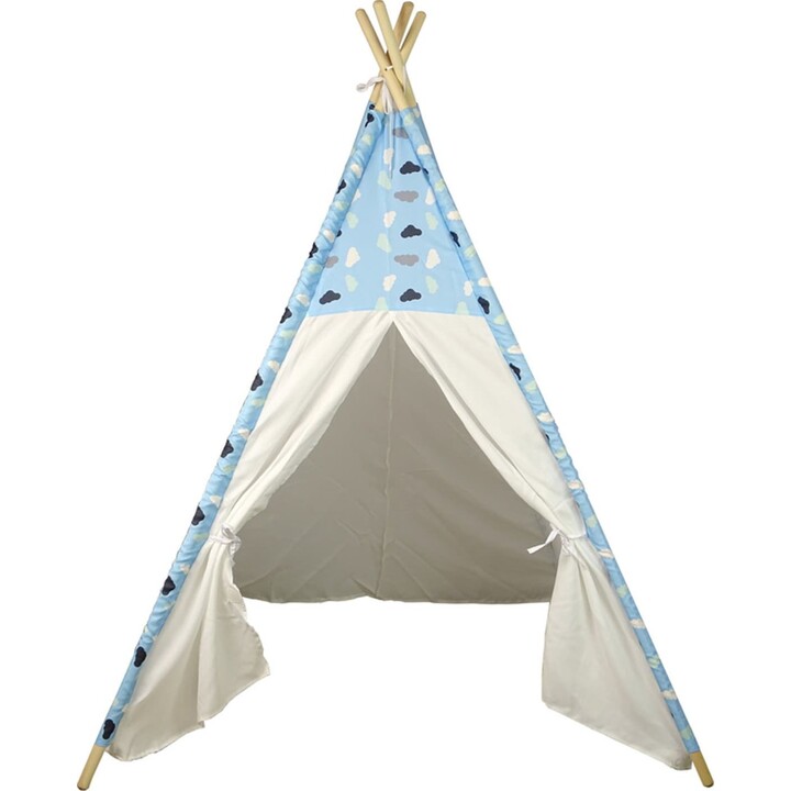 Tente enfant Tipi Indien Nuages Imperméable Jardin