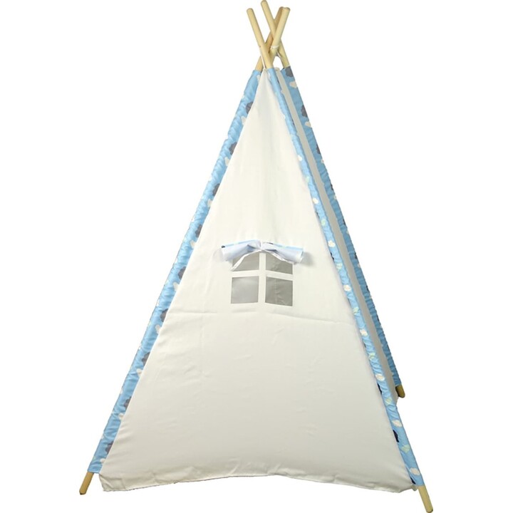 Tente enfant Tipi Indien Nuages Imperméable Jardin
