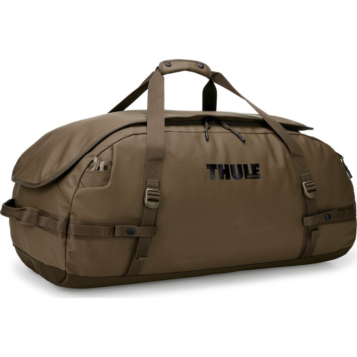 Thule Chasm 90L Duffel Bag Dark Khaki 90L Polyester recyclé