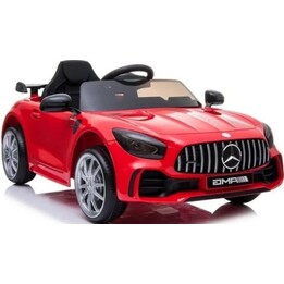 Auto na Akumulator Mercedes GTR Dla Dzieci Światła LED MP3 Czerwony