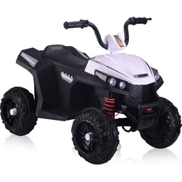 Vehículo todoterreno quad S601 a batería con ruedas de EVA y luces LED blancas.