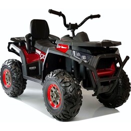 Quad na Akumulator XMX607 Światła LED MP3 Czerwony Lakier