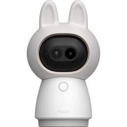 Aqara Camera Hub G350 Smart Security Camera bianca 4K a doppia lente 360° PTZ Materia