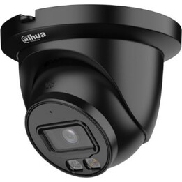 Dahua WizSense IPC-HDW2849T-S-LED-0280B-PRO-BLACK Telecamera IP eyeball da 8MP con LED caldo WizColor da 2,8 mm