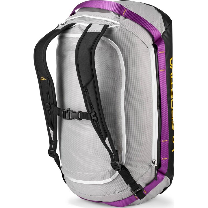 La Sportiva Nomad 40 Duffel Bag Negro tiza 40L Nylon reciclado