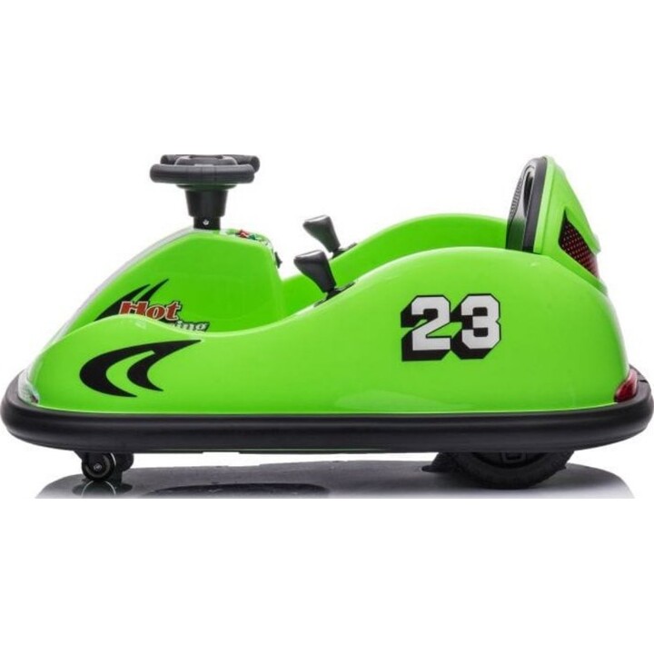 GTS1166 battery-powered LED vehicle lights with remote control, green.