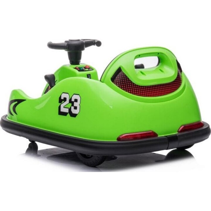 GTS1166 battery-powered LED vehicle lights with remote control, green.