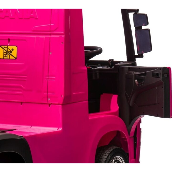 Scania 500R HL698 Rosa 4x4 Carro Elétrico