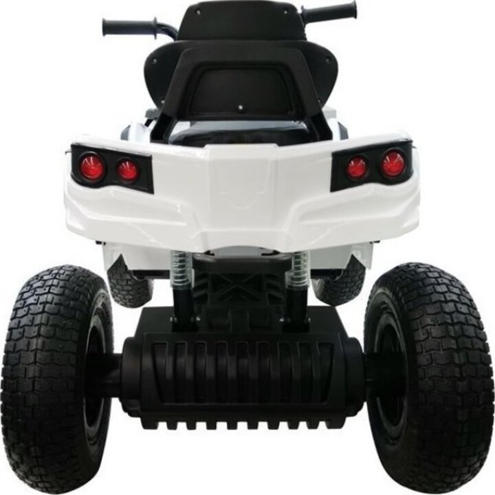 BDM0906 Electric Quad with Inflatable Wheels and LED Lights, MP3 White