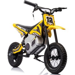 Moto da cross a batteria A9901, colore giallo, 36V.
