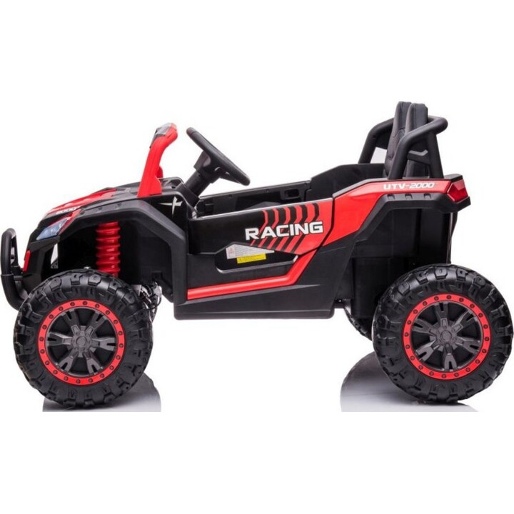 YSA036 carro elétrico 4x4 vermelho
