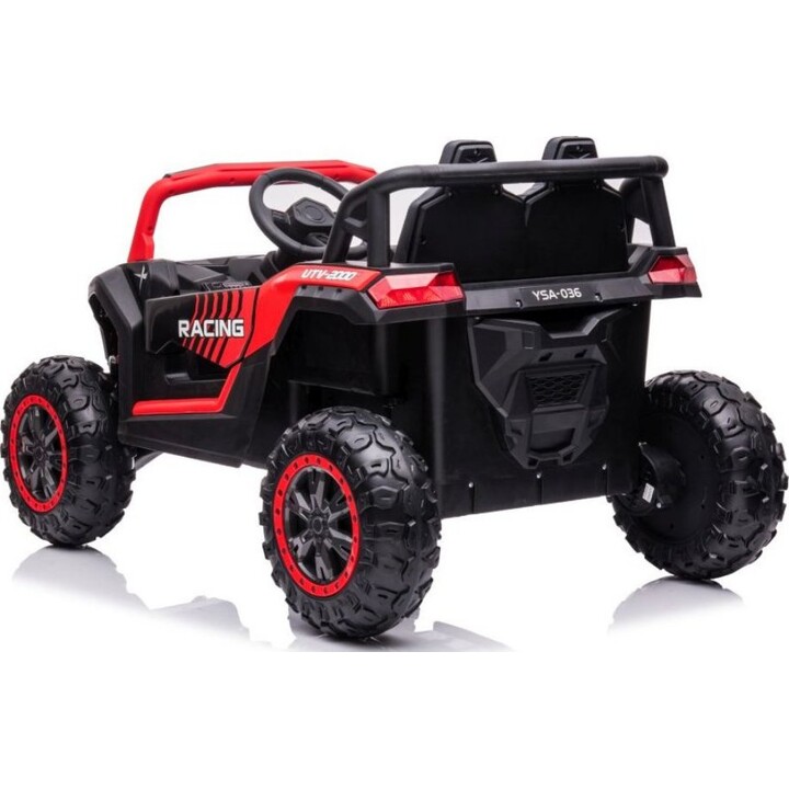YSA036 carro elétrico 4x4 vermelho