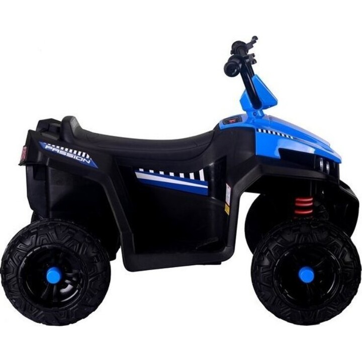 Quad elettrico fuoristrada S601 con ruote in EVA e luci LED blu