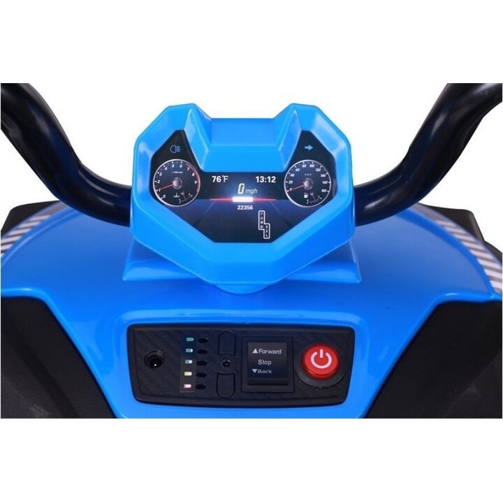 S601 Electric Off-Road Quad with EVA Wheels and Blue LED Lights