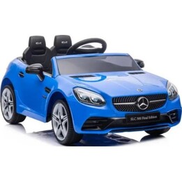 Luces LED para coche Mercedes SLC 300 con batería, control remoto MP3, color azul.