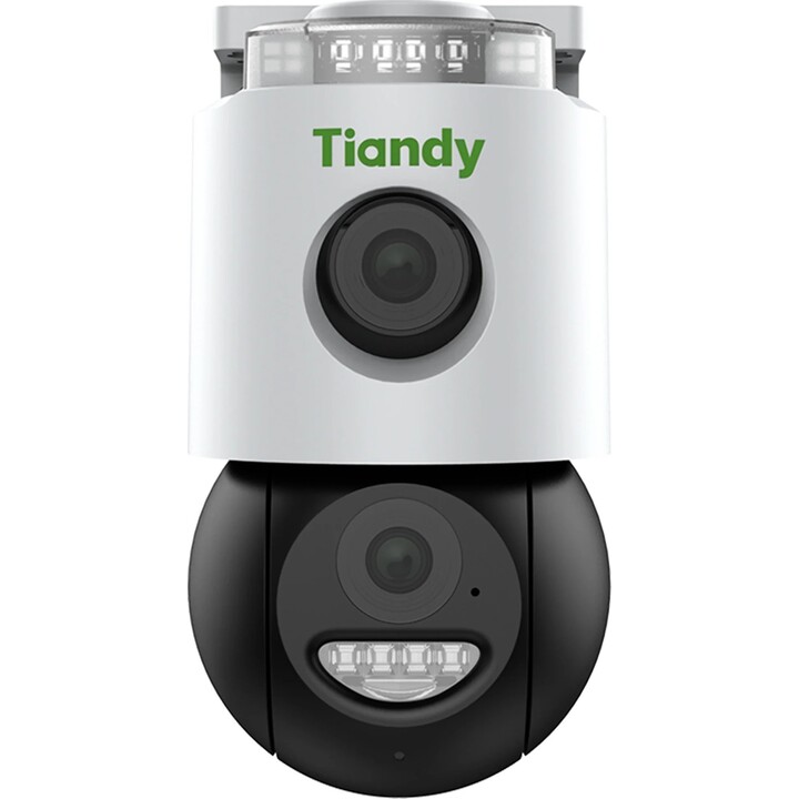 Tiandy TC-H363N 9DA-4 6MP Doble Lente Exterior 4G Solar PT Cámara 4mm