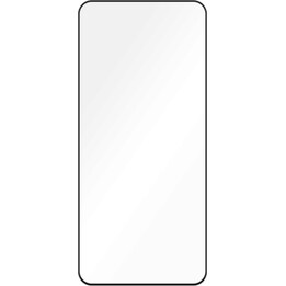 Just in Case Protezione dello schermo in vetro temperato a copertura totale per Motorola Moto G14/G54 5G, nero