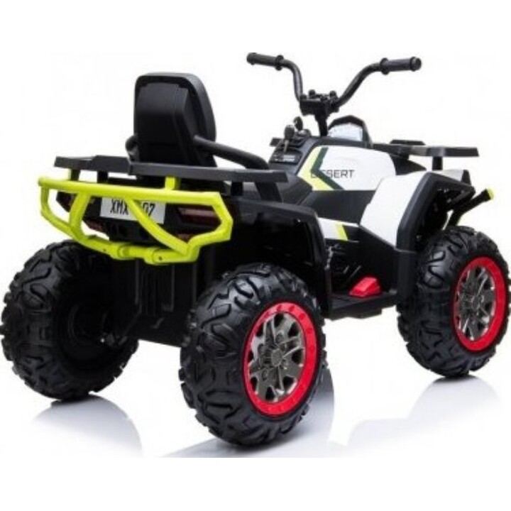 Quad XMX607 blanco alimentado por batería
