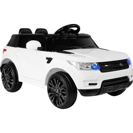 Akku-Auto HL1638 für Kinder Fernbedienung MP3 LED-Licht Weiß