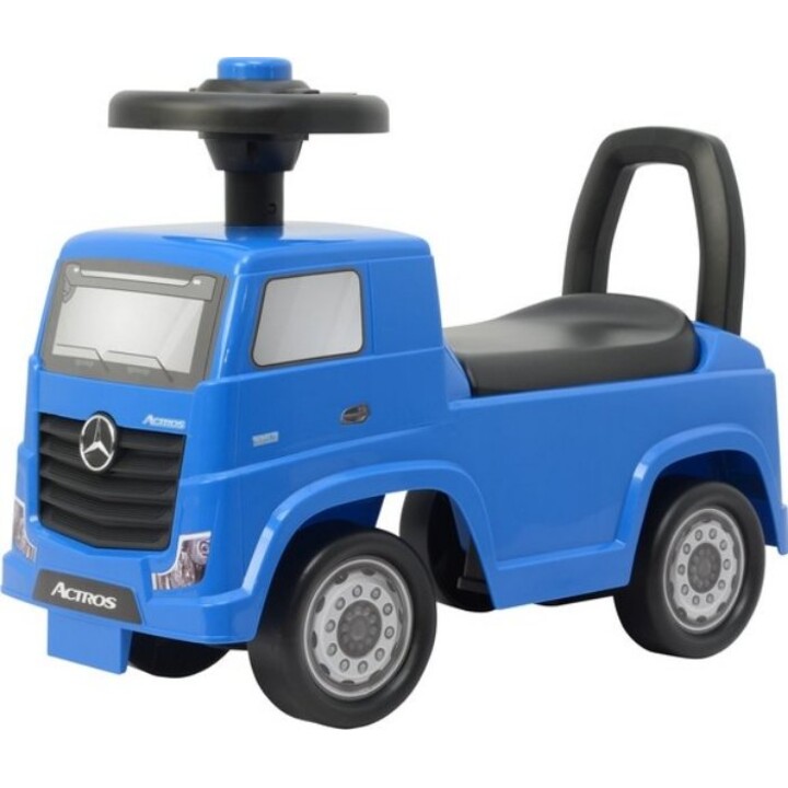 Mercedes Actros 3316TA azul, carro elétrico para crianças.