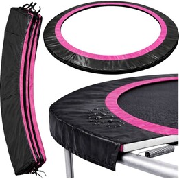 Protection de ressorts pour trampoline Sport Max 16ft Noir-Rose