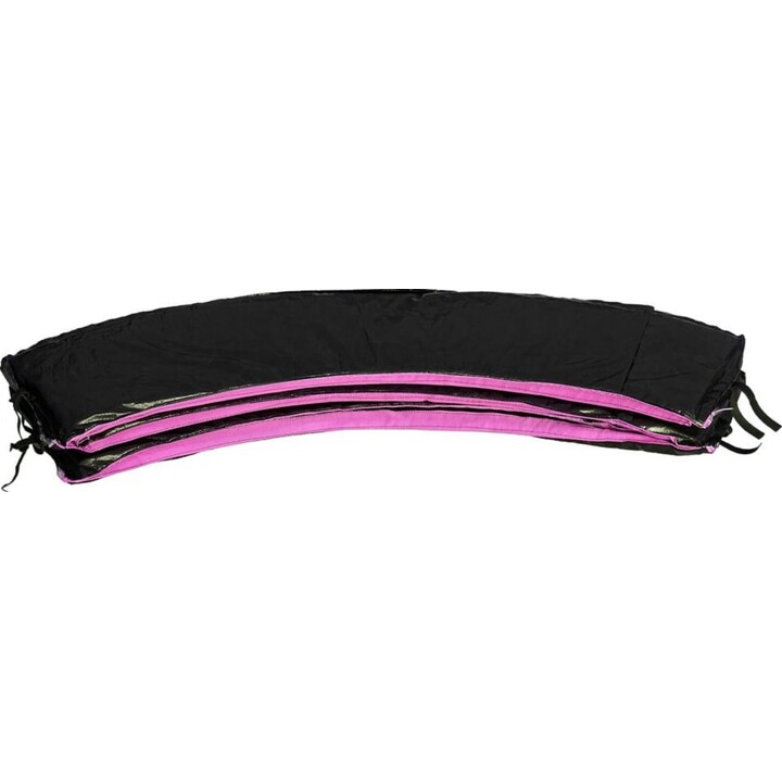 Telo di protezione per trampolino Sport Max da 16 piedi, nero e rosa.