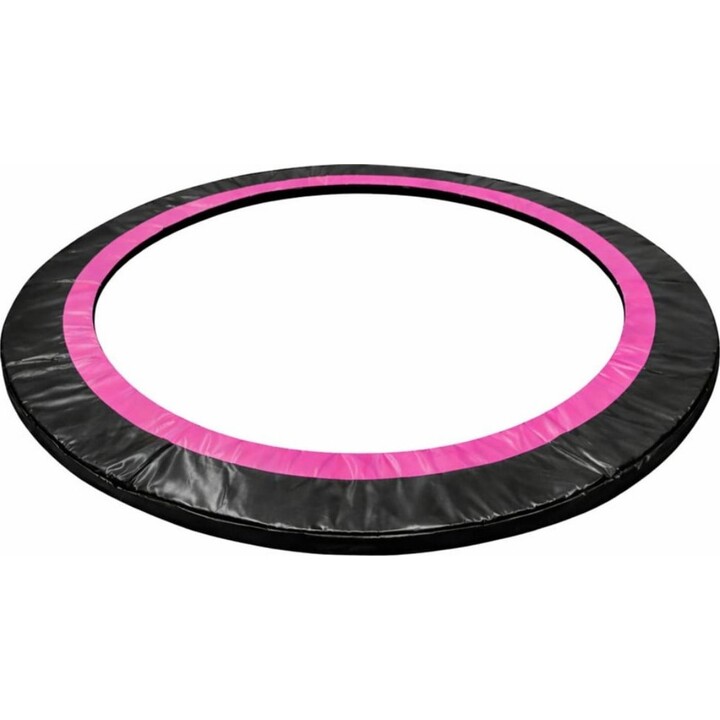 Telo di protezione per trampolino Sport Max da 16 piedi, nero e rosa.