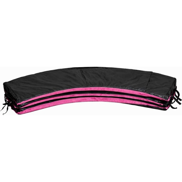 Telo di protezione per trampolino Sport Max da 16 piedi, nero e rosa.