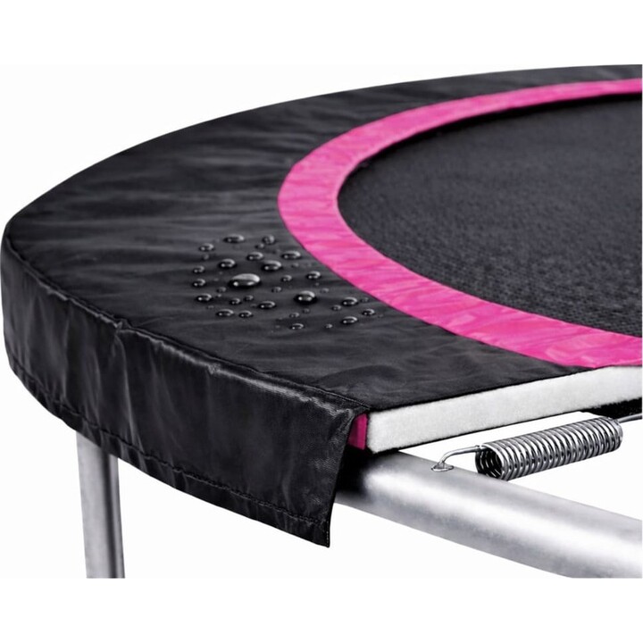 Telo di protezione per trampolino Sport Max da 16 piedi, nero e rosa.