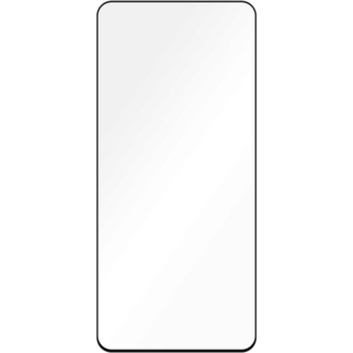 Just in Case Full Coverage Tempered Glass Screen Protector for Motorola Edge 40 Neo, Black